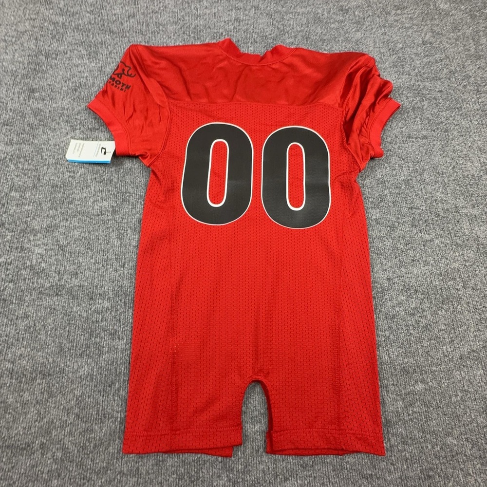Champro Tigers Football Jersey Youth Large Scarlet Red 00 Mammoth FJ29YSCL - Picture 13 of 14